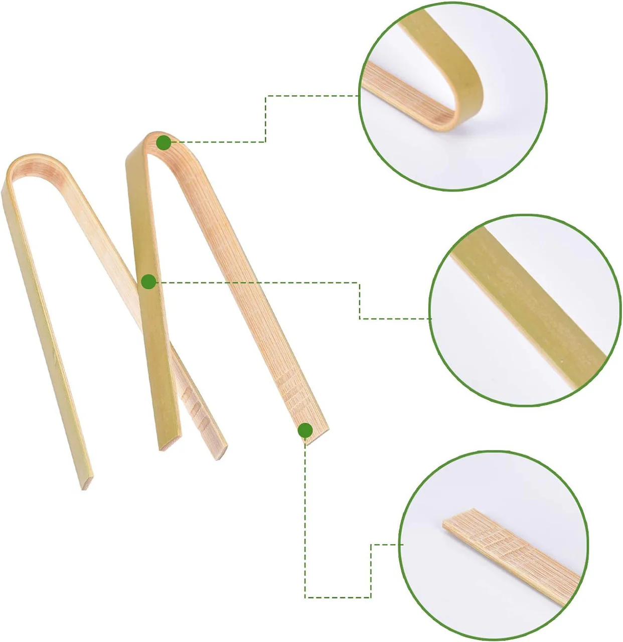Bamboo Tongs