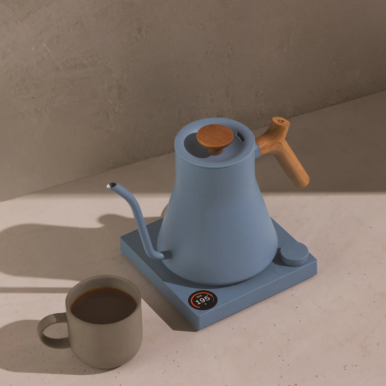 Stagg EKG Pro - Hazy Blue w/ Maple Handle - Image 4